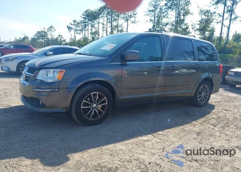 2017 Dodge Grand Caravan Sxt из США, поврежденный, VIN 2C4RDGCG8HR847802